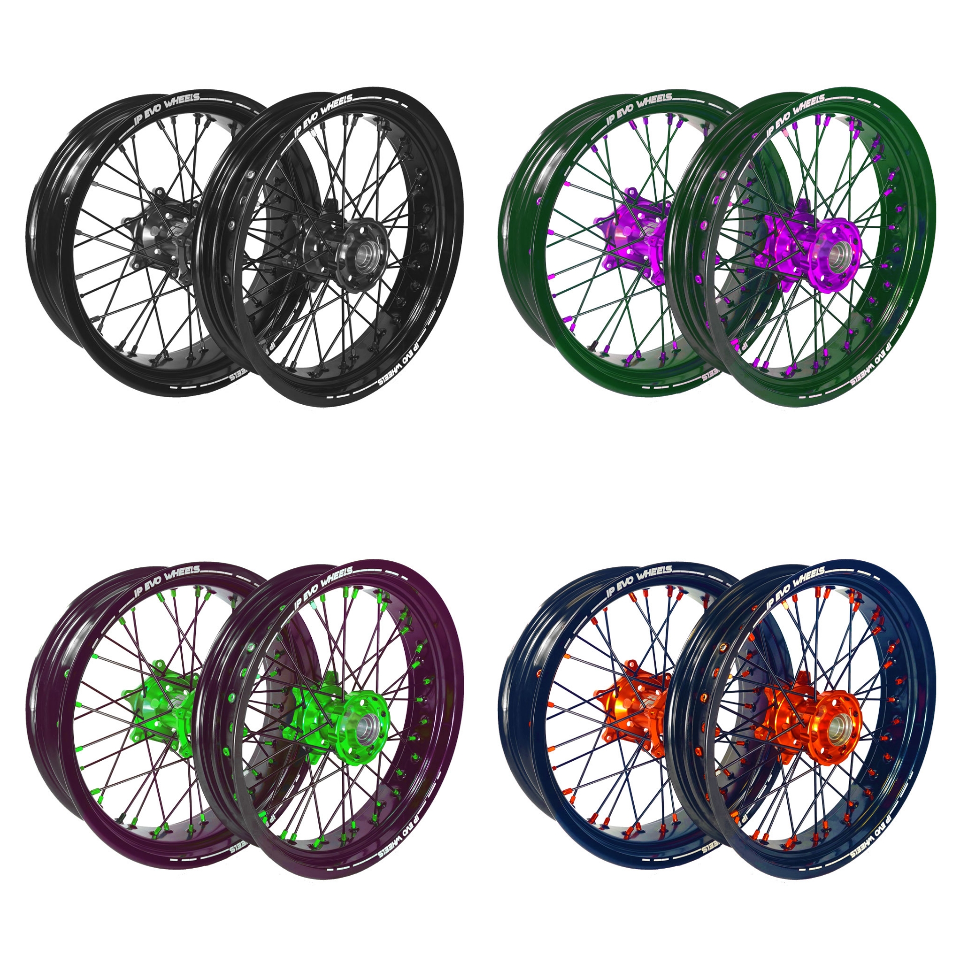 Jantes supermotard personnalisées